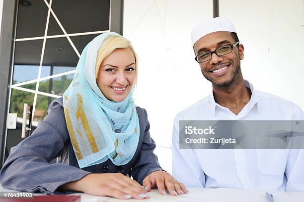 Middle Eastern People Having A Business Meeting At Office Stock Photo - Download Image Now