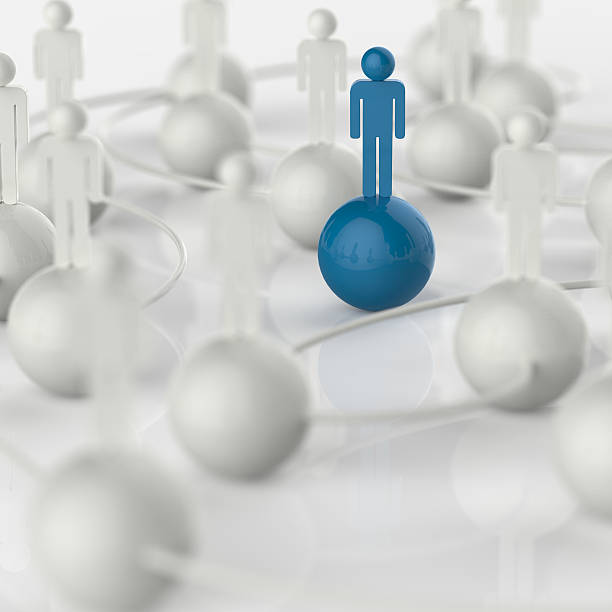 istock 3d stainless human social network and leadership as concept 476439981