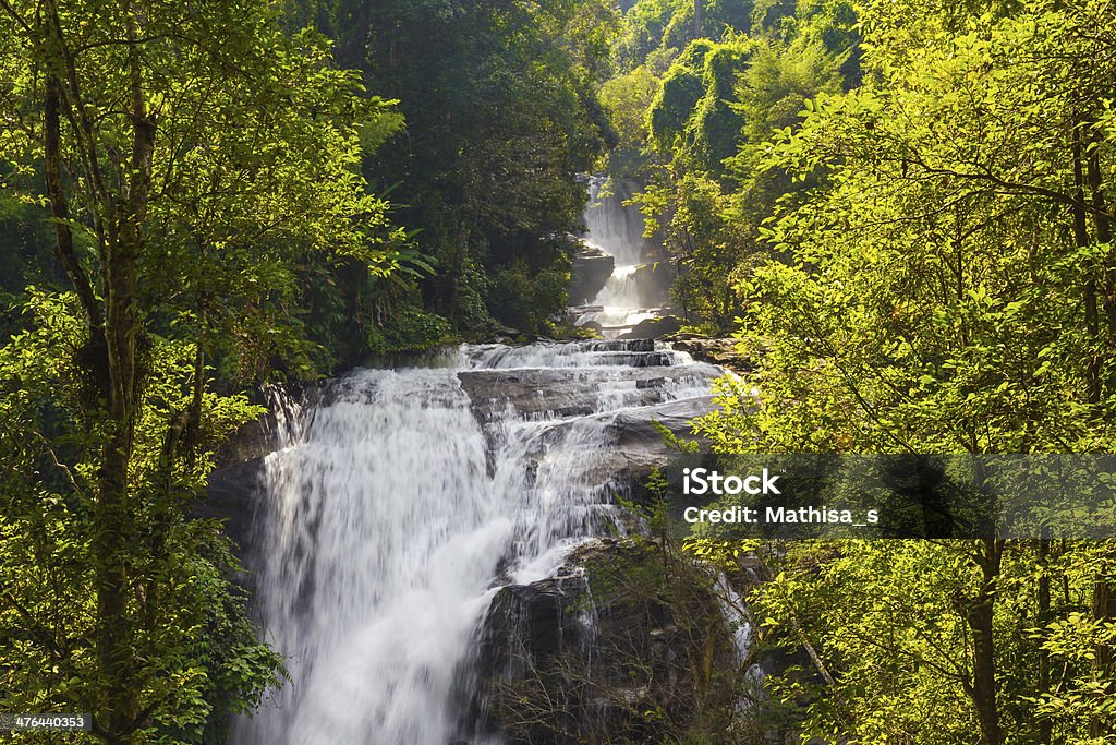 Siritarn waterfall Siritarn waterfall in doi-inthanon, Chiangmai Asia Stock Photo