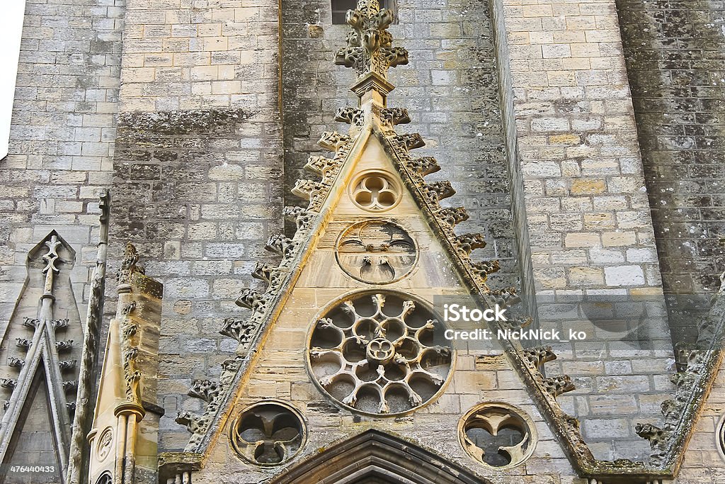 Catedral em Bayeux. Normandia França - Royalty-free Anjo Foto de stock