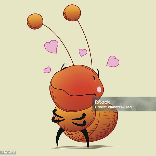 Love Ant — стоковая векторная графика и другие изображения на тему Векторная графика - Векторная графика, День святого Валентина, Иллюстрация