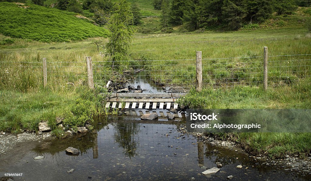 Cumbria clôture de stream - Photo de Angleterre libre de droits