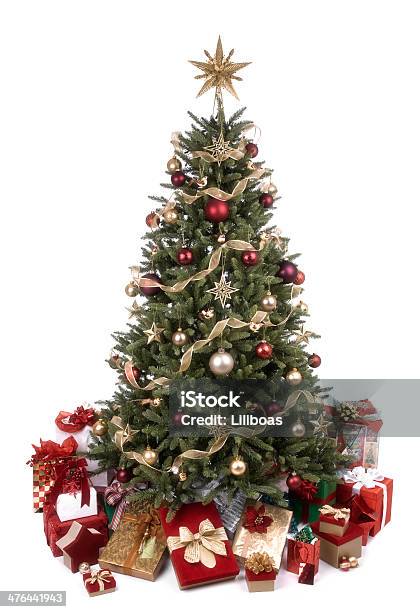 Vintage Chirstmas Árvore - Fotografias de stock e mais imagens de Árvore de Natal - Árvore de Natal, Antiguidade, Bola de Árvore de Natal