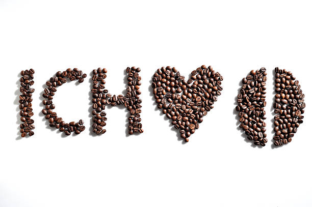 istock I love coffee, written in coffee beans 476442451