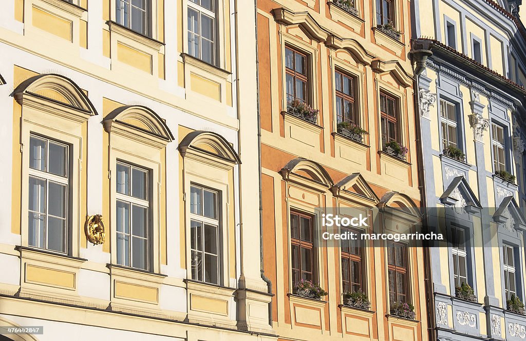 Edificio reloj de plaza de praga - Foto de stock de Aire libre libre de derechos