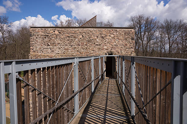 istock Bridge to Tower in an ancient fortress 476443446