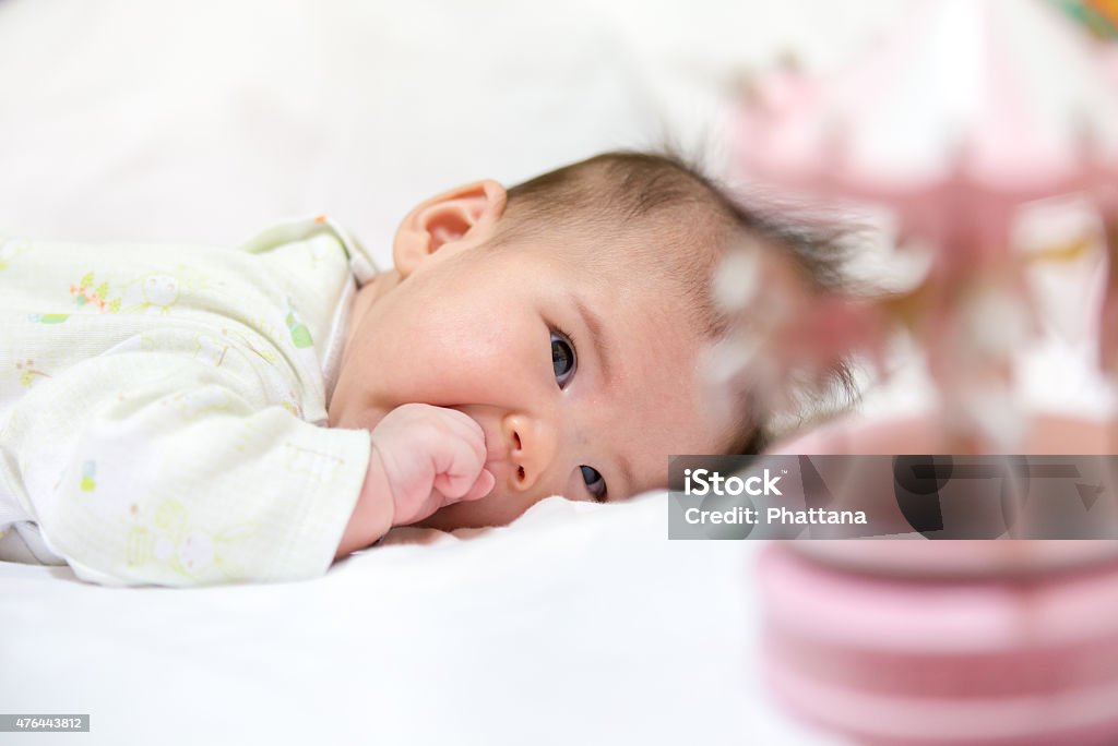 Closed Up Baby 2015 Stock Photo