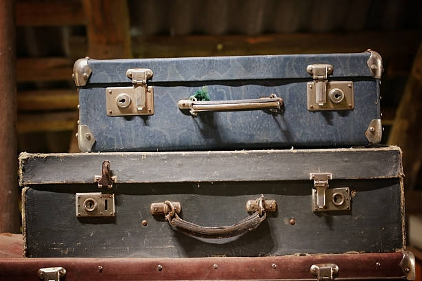 istock Retro vintage suitcases 476447640