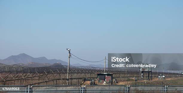 Torri Di Sicurezza Nord Corea Del Sud - Fotografie stock e altre immagini di Corea - Corea, Corea del Nord, Nord