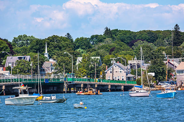 istock Padnaram Bridge Harbor Boats Dartmouth Massachusetts 476450573