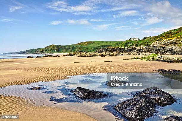 Rocks At Killantringan Bay Dumfries Gallloway Stock Photo - Download Image Now - Dumfries And Galloway, Beach, Blue