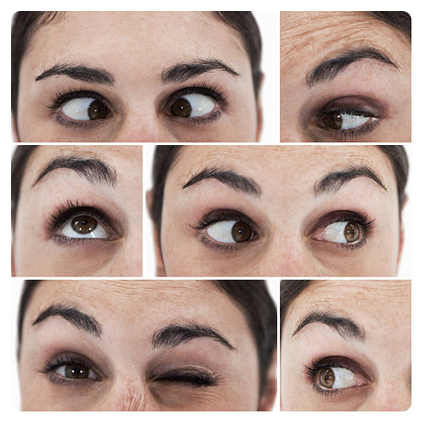 istock Collage of different pictures showing the eyes 476451301