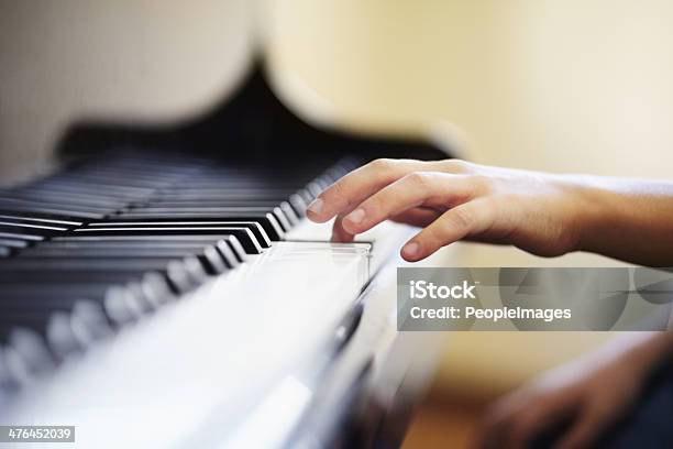 Die Eigentliche Playmusikunterricht Stockfoto und mehr Bilder von Klavier - Klavier, Klaviertaste, Konzertflügel