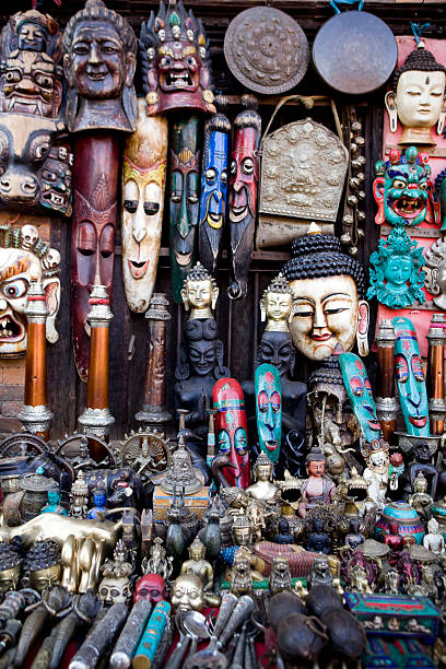 istock Asian Market Bazaar Nepal 476452591