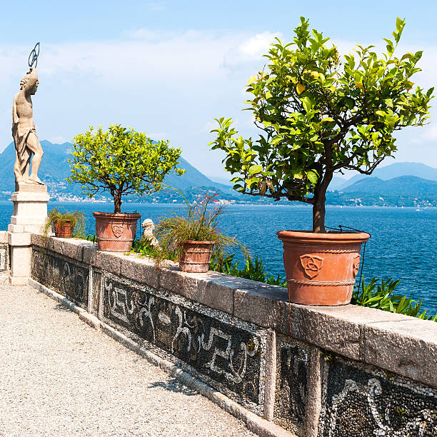 Lakeside town on Lake Como.