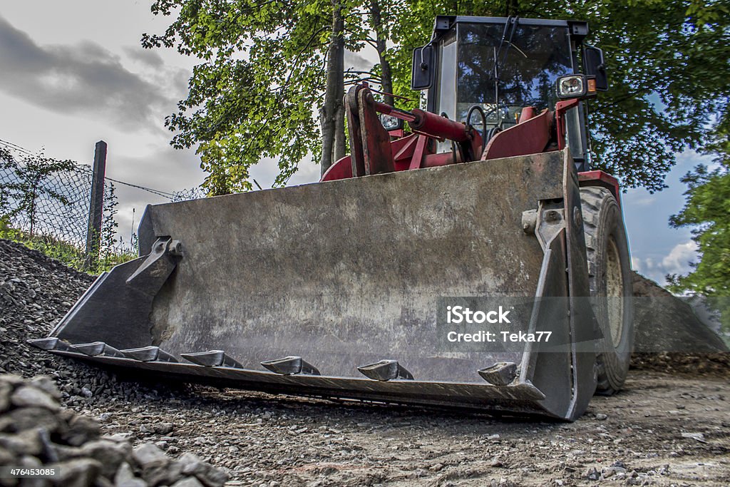 excavator dans la campagne - Photo de Affaires libre de droits