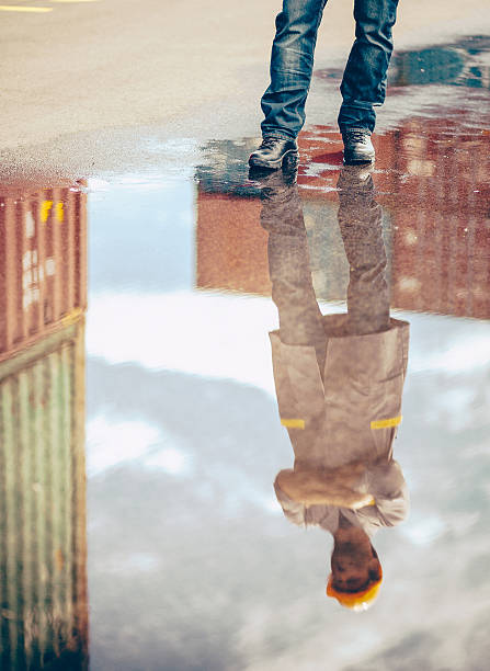istock Commercial docks worker portrait detail 476454022
