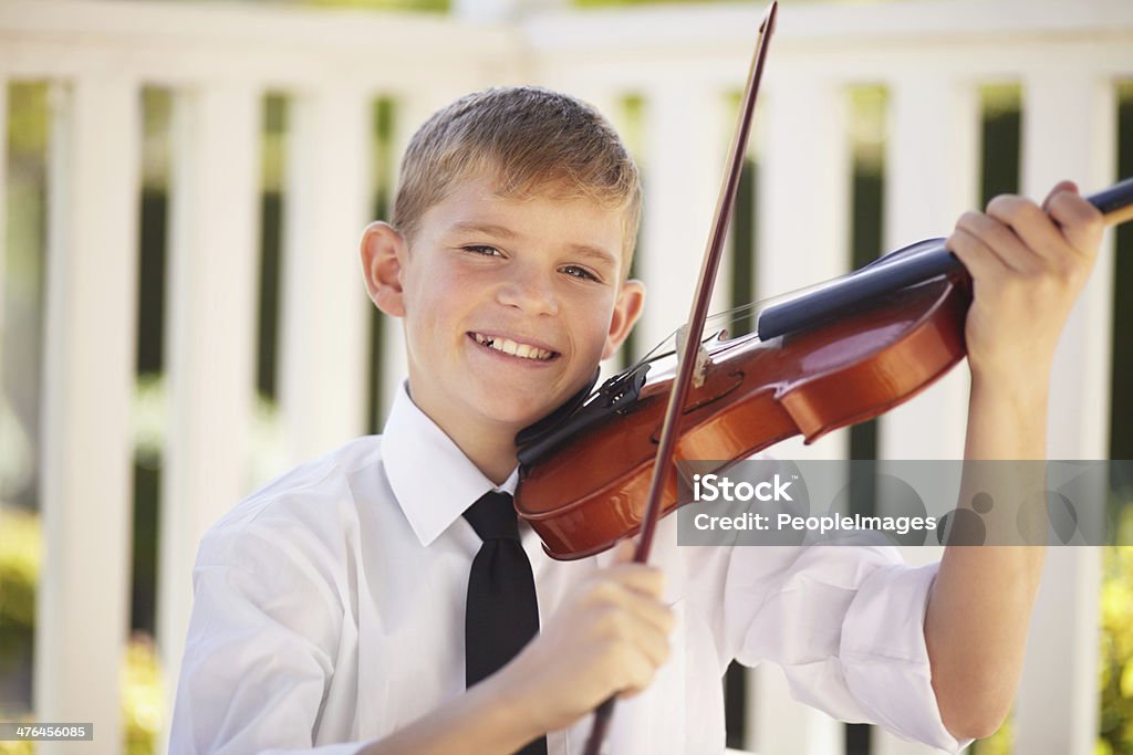 Um Ritmo Perfeito talento Musical - Royalty-free 12-13 Anos Foto de stock