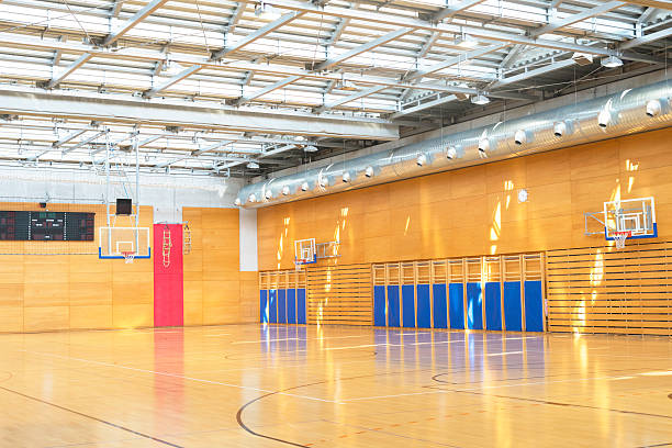 istock Gymnasium Sport Centre Hall 476458269