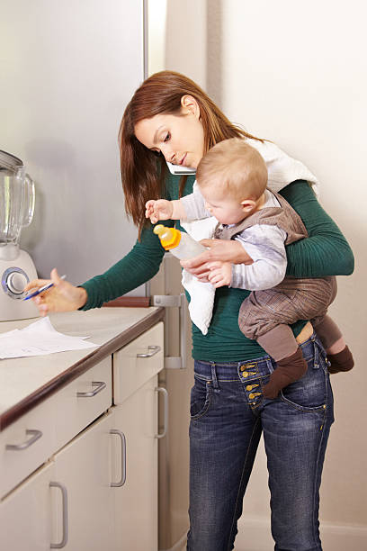 istock Motherhood is a real juggling act! 476459435