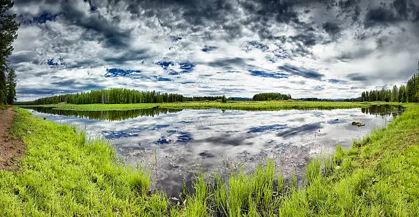 Photo of Swan Lake Panorama