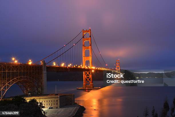 Most Golden Gate - zdjęcia stockowe i więcej obrazów Bez ludzi - Bez ludzi, Fotografika, Horyzontalny