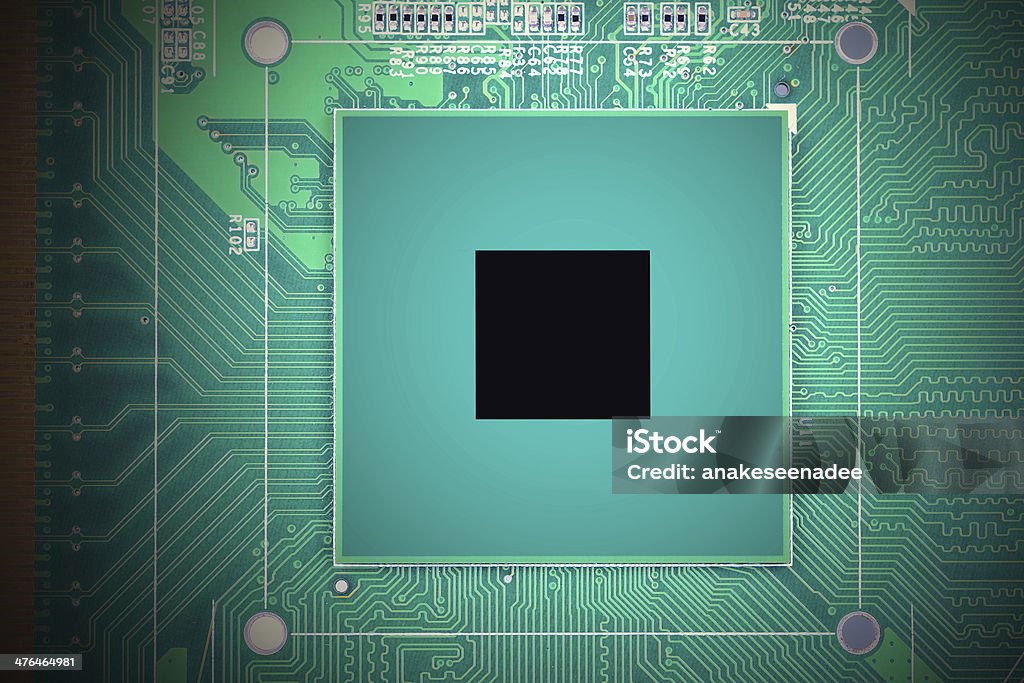 chipset - Lizenzfrei Computerchip Stock-Foto