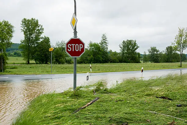 The floodwaters of 2013 in Germany