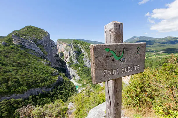 Point Sublime in the Gorges du Verdon, Provence, France, Europe.