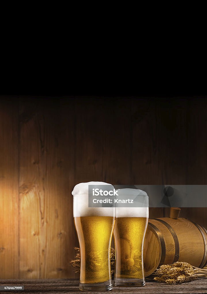 Zwei Gläser Bier - Lizenzfrei Bier Stock-Foto
