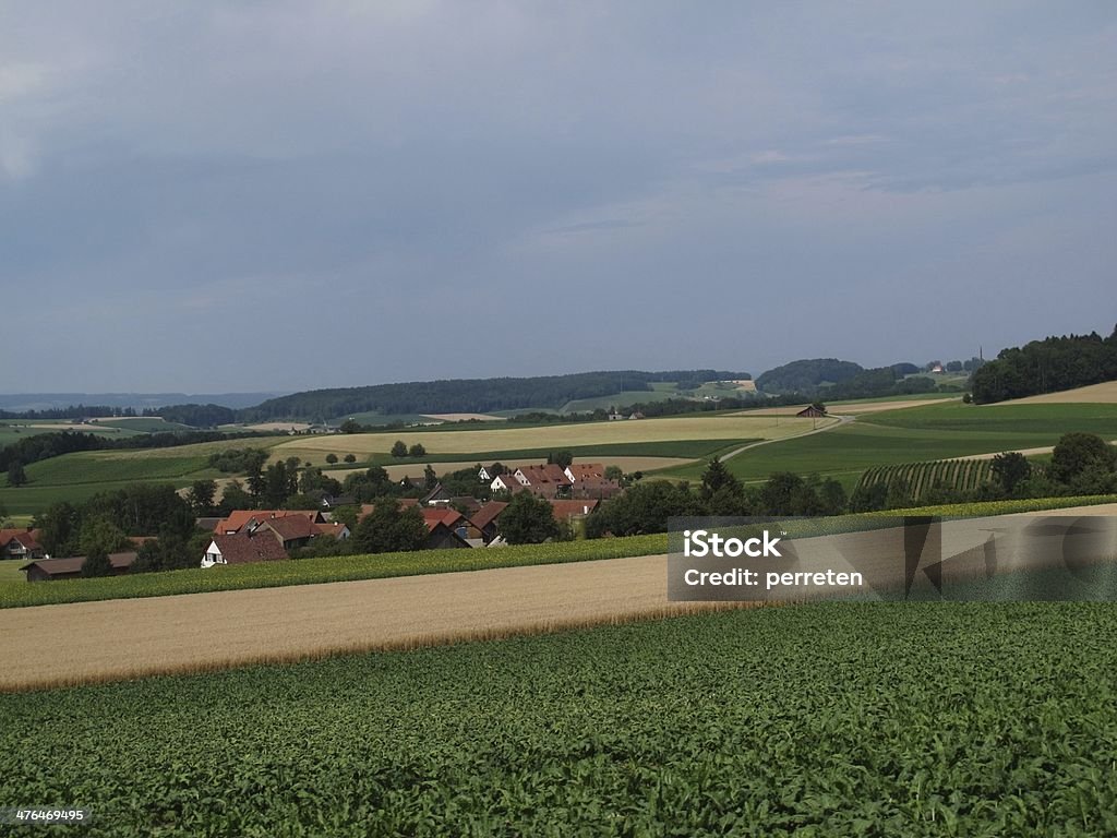 Felder und Abrechnung - Lizenzfrei Agrarbetrieb Stock-Foto