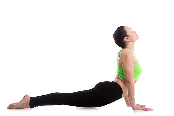 istock Yoga upward facing dog pose 476471318