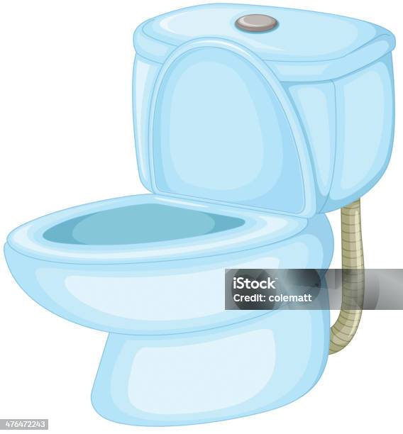 Toilet Stock Illustration - Download Image Now - Bathroom, Ceramics, Clean