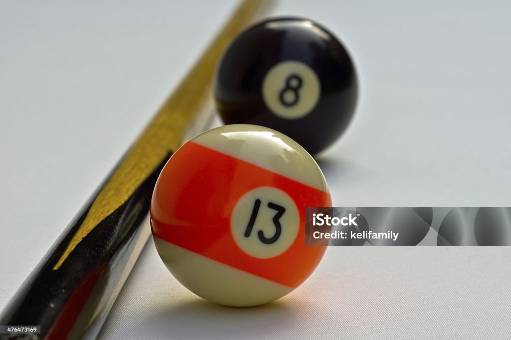 Dich auf die 13 - Lizenzfrei Billard Stock-Foto