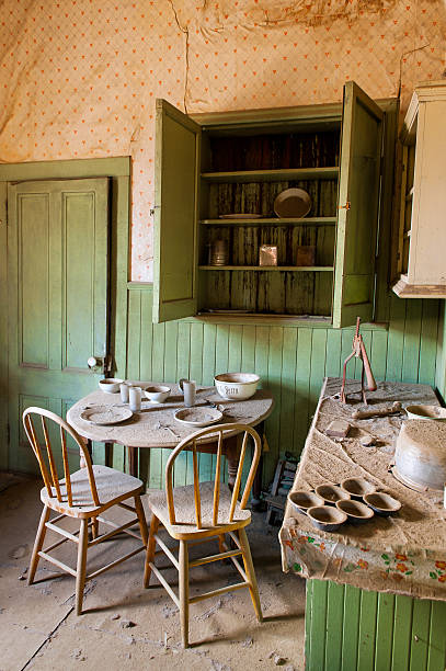 istock Abandoned house interior in Bodie 476474287