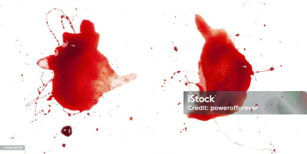 Salpicaduras de sangre - Foto de stock de Asistencia sanitaria y medicina libre de derechos