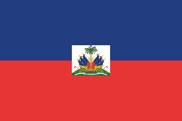 ilustrações de stock, clip art, desenhos animados e ícones de bandeira do haiti - haiti