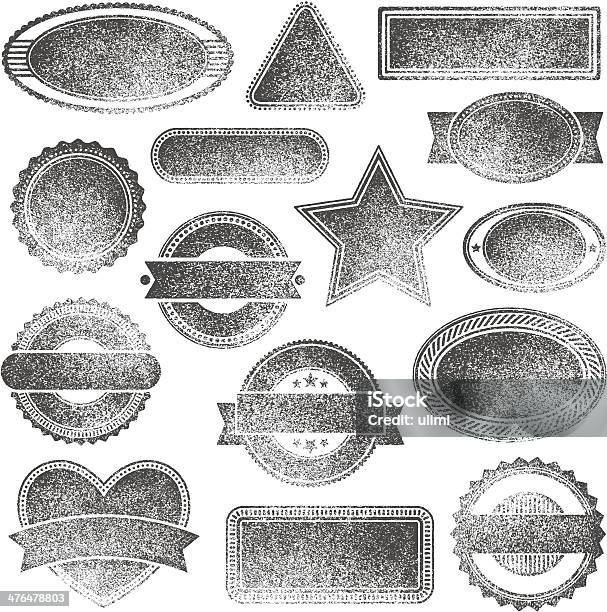 Rubber Stamps Stock Illustration - Download Image Now - Rubber Stamp, Postage Stamp, Old-fashioned