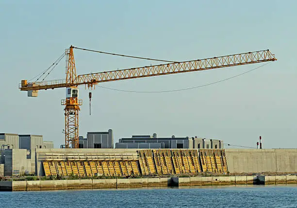Dam called MOSE PROJECT in the Adriatic Sea near Venice 03