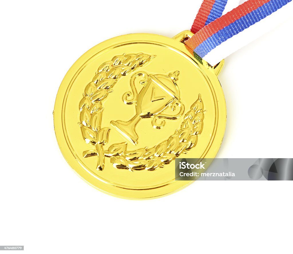 Medalha de Ouro - Foto de stock de Arranjar royalty-free