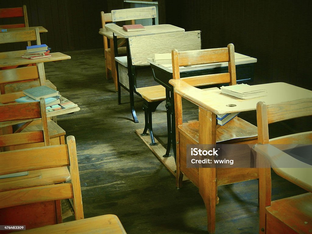 Old escola foto - Foto de stock de Cena Rural royalty-free