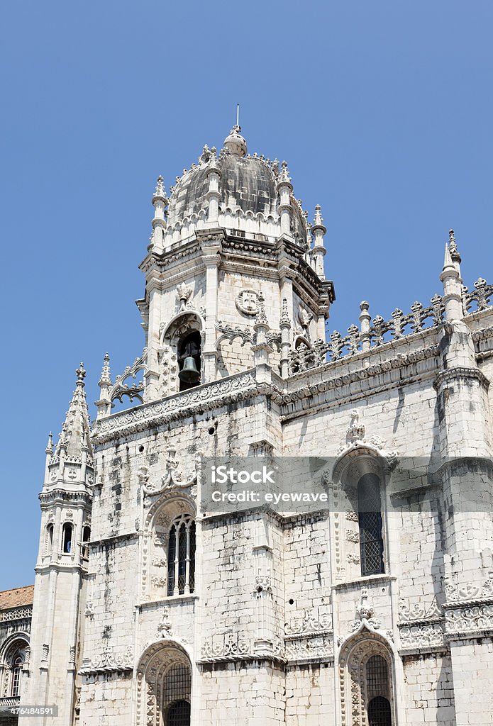 Monasterio dos Jerónimos, Lisbona - Foto stock royalty-free di Ambientazione esterna