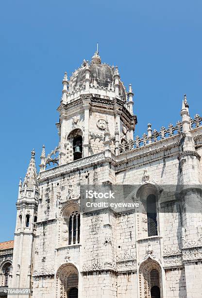 Monasterio Dos Jerónimos Lisbona - Fotografie stock e altre immagini di Ambientazione esterna - Ambientazione esterna, Antico - Condizione, Architettura