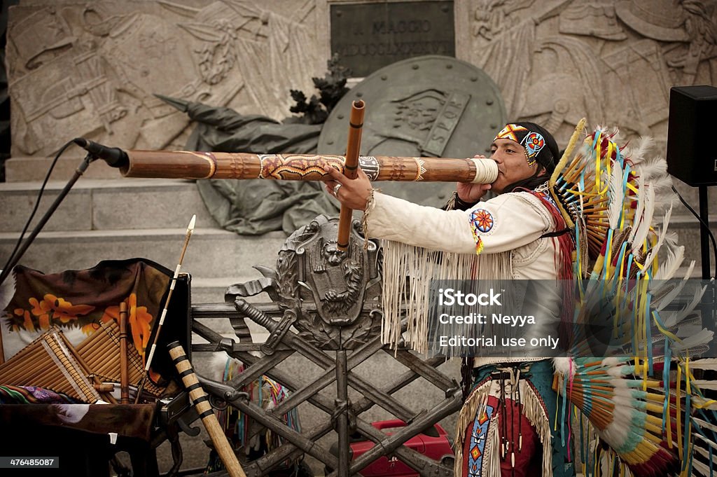 Peruanische Musiker - Lizenzfrei 2014 Stock-Foto