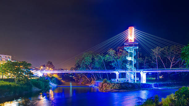 istock Bridge across the river in Tena, Ecuador 476486417