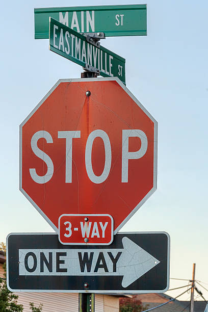 istock USA stop road sign. 476487082