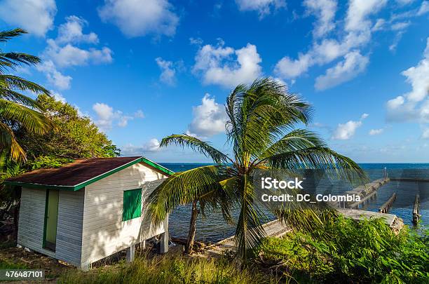 Beach Shack And Sea Stock Photo - Download Image Now - Providencia Island, San Andrés Island - Colombia, Colombia