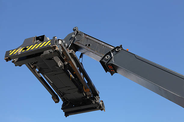 istock details of a reach stacker with spreader 476489473