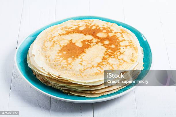 Frittelle Freschi - Fotografie stock e altre immagini di Blu - Blu, Catasta, Cibo