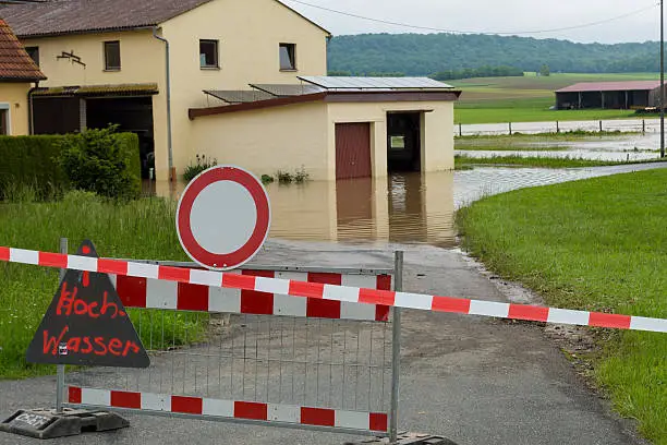 The floodwaters of 2013 in Germany